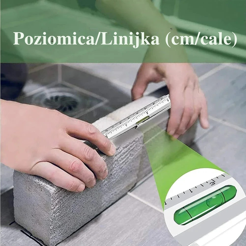 OmniPen™ 6w1 - Wielofunkcyjny Długopis Taktyczny