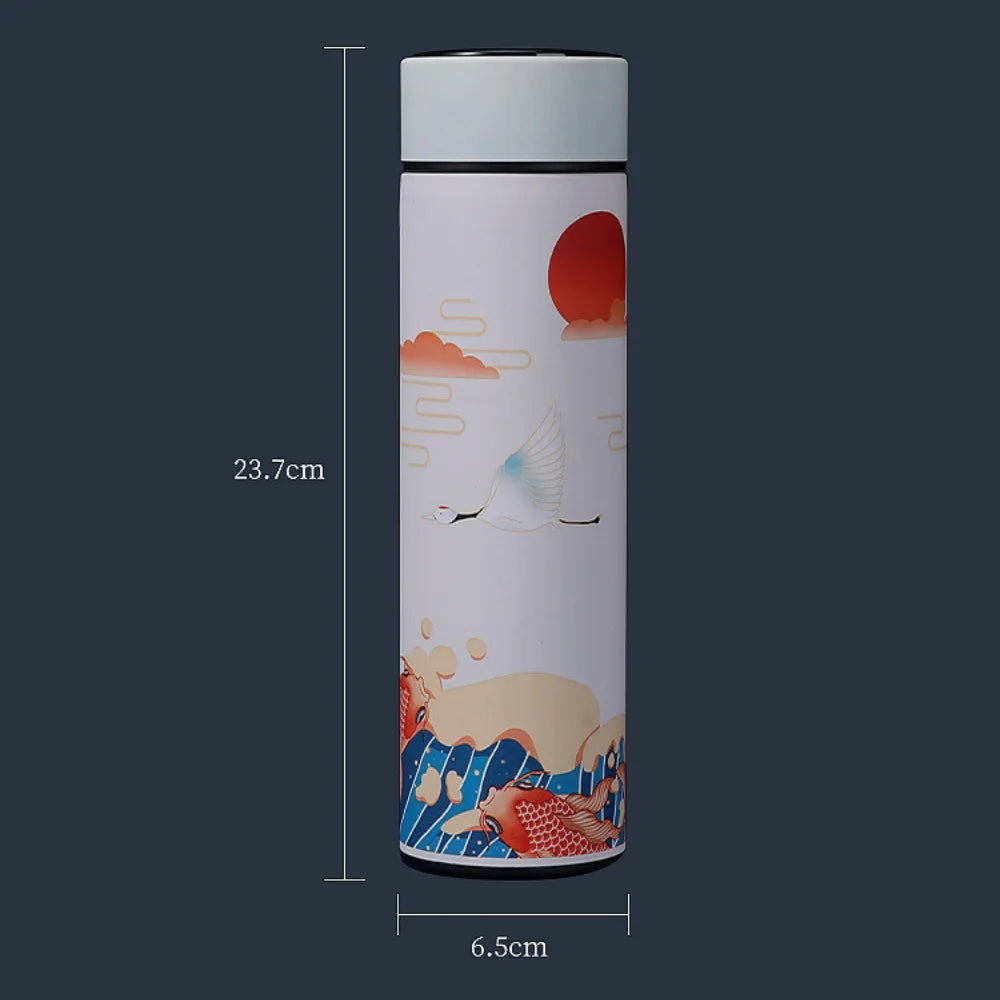 ZenCup™ Smart Termos - Orientalna Edycja Premium (Z LED)