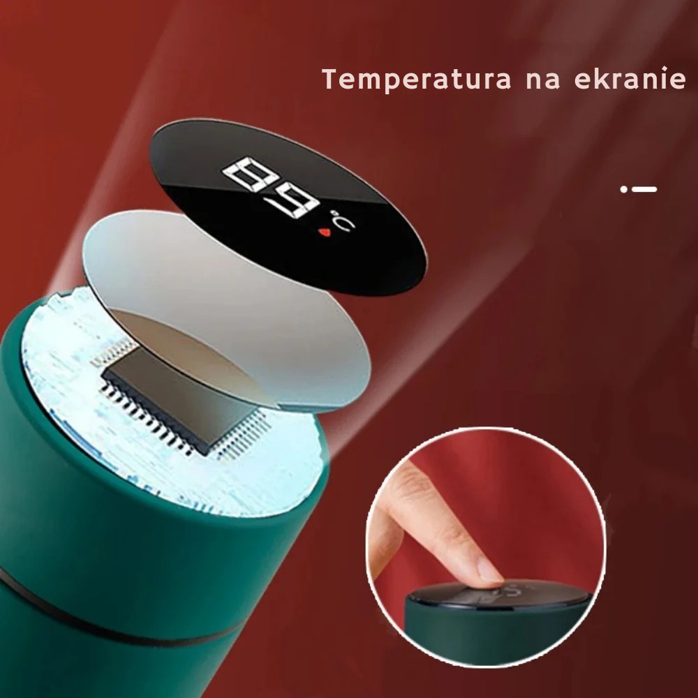 ZenCup™ Smart Termos - Orientalna Edycja Premium (Z LED)